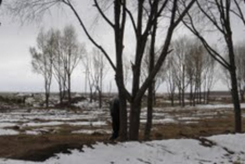 Photo by Sally Russell, NZ China Friendship Society  National Executive  member whilst in Gansu 2012 monitoring a woman's legal rights project