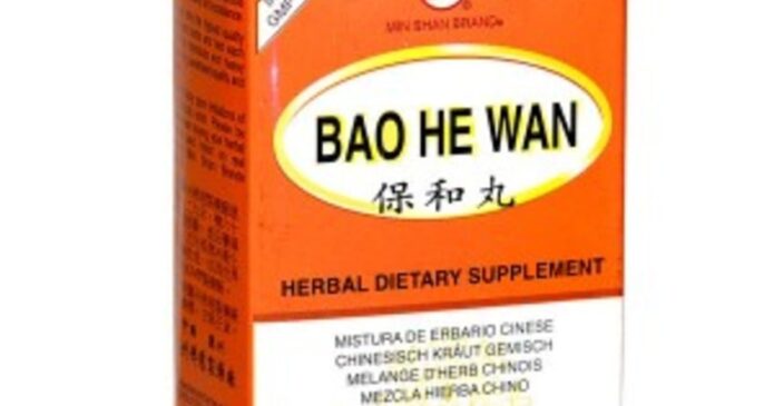 Bao He Wan Pills often used to counteract the over eating at festive times