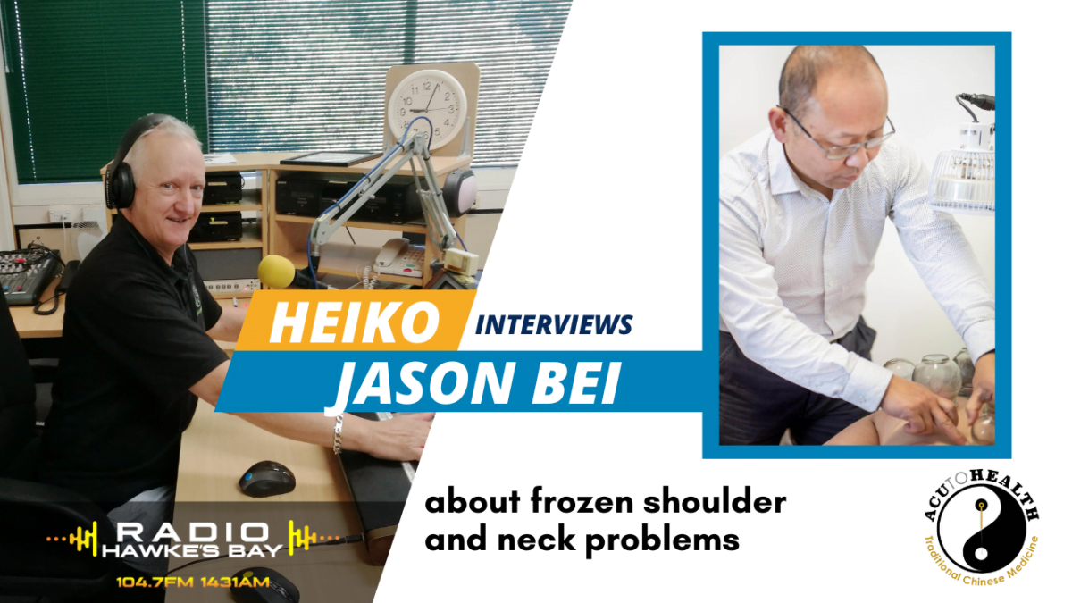 Acupuncture for Frozen Shoulder and Neck problems in Kapiti with Jason